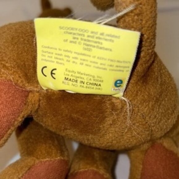 Vtg Large Scooby Doo Plush Stuffed Animal Dog Cartoon Character Toy Kids - Picture 7 of 7